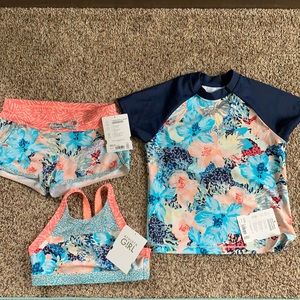 Athleta Girl Swim 3 piece